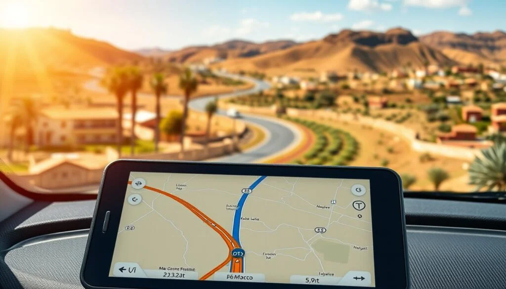 Application GPS Maroc