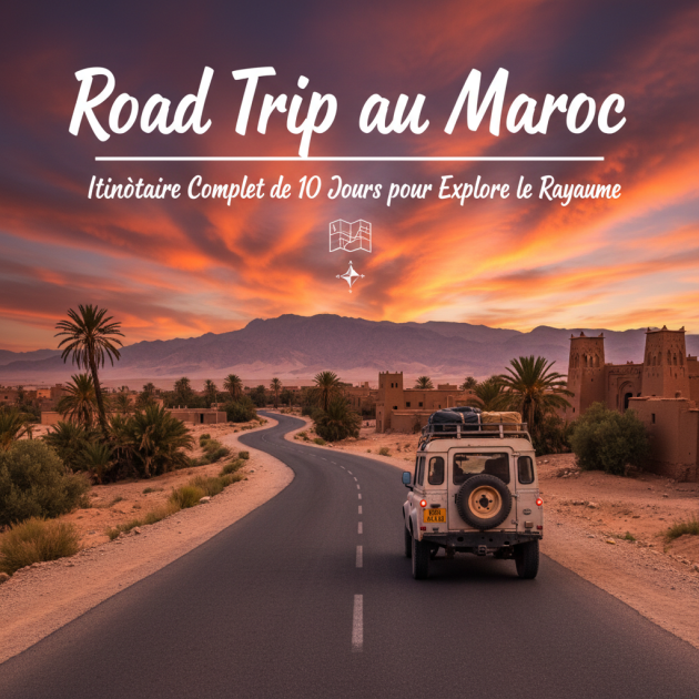 Road Trip au Maroc : Itinéraire Complet de 10 Jours pour Explorer le Royaume