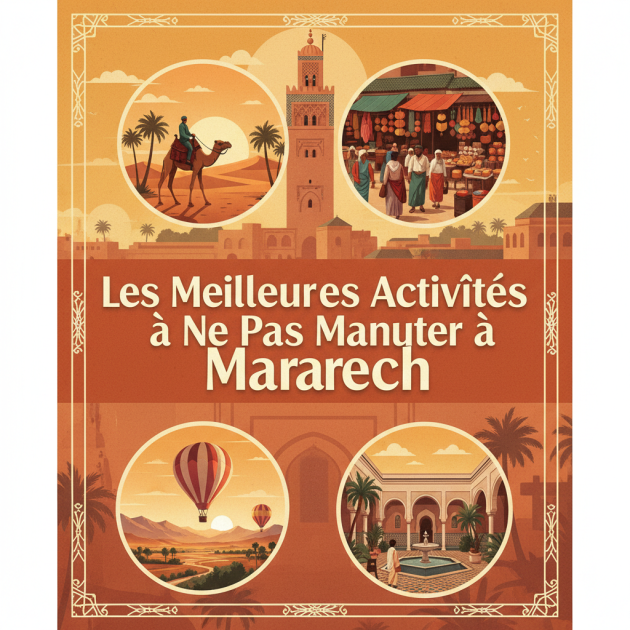 Les Meilleures Activités à Ne Pas Manquer à Marrakech