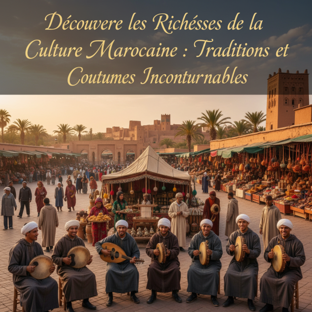Découvrez les Richesses de la Culture Marocaine : Traditions et Coutumes Incontournables