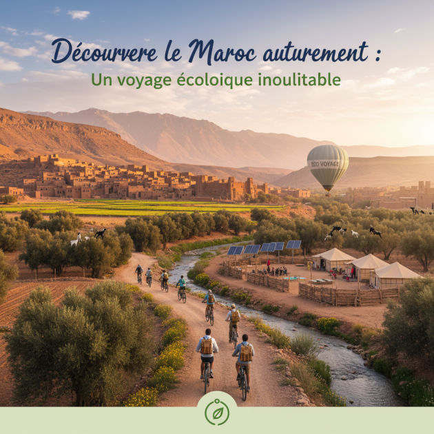 Découvrez le Maroc autrement : Un voyage écologique inoubliable