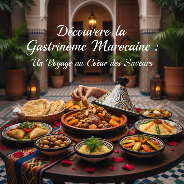 Découvrez la Gastronomie Marocaine : Un Voyage au Cœur des Saveurs