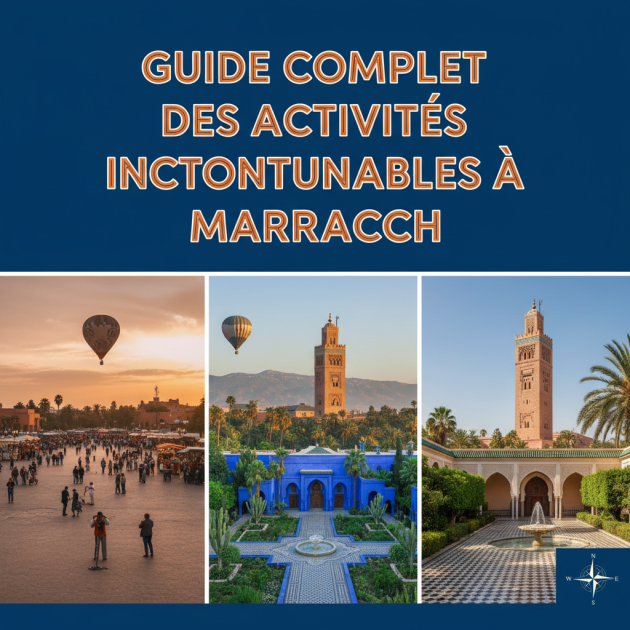 Guide Complet des Activités Incontournables à Marrakech
