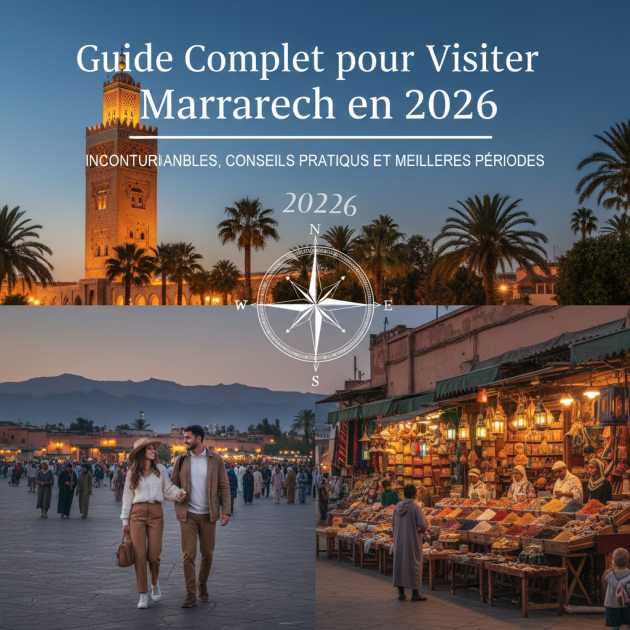 Guide Complet pour Visiter Marrakech en 2026 : Incontournables, Conseils Pratiques et Meilleures Périodes
