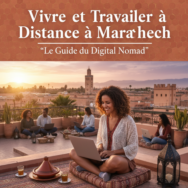 Vivre et Travailler à Distance à Marrakech : Le Guide du Digital Nomad