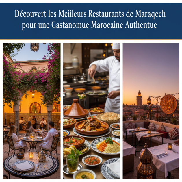 Découvrez les Meilleurs Restaurants de Marrakech pour une Gastronomie Marocaine Authentique