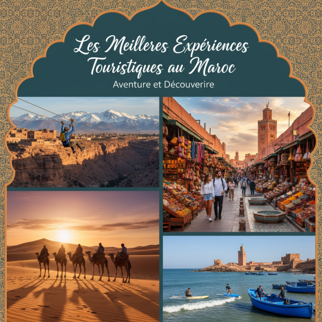Les Meilleures Expériences Touristiques au Maroc : Aventure et Découverte