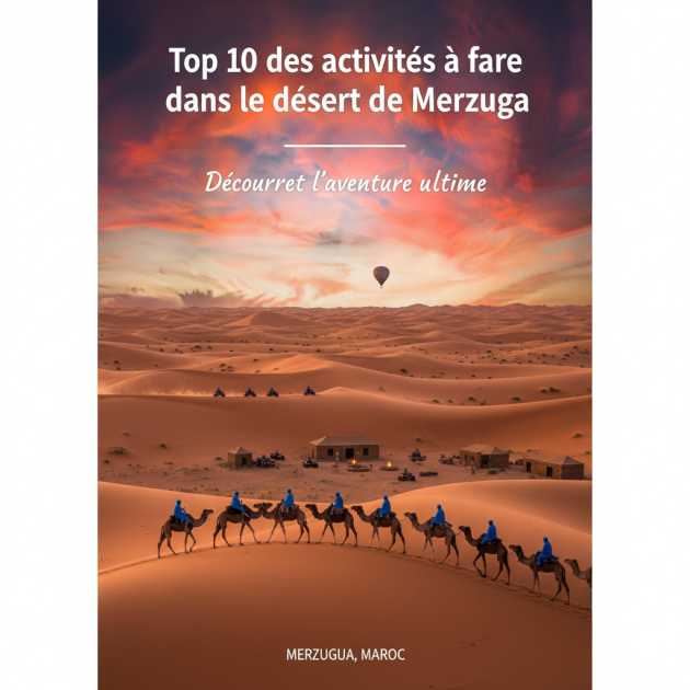 Top 10 des activités à faire dans le désert de Merzouga