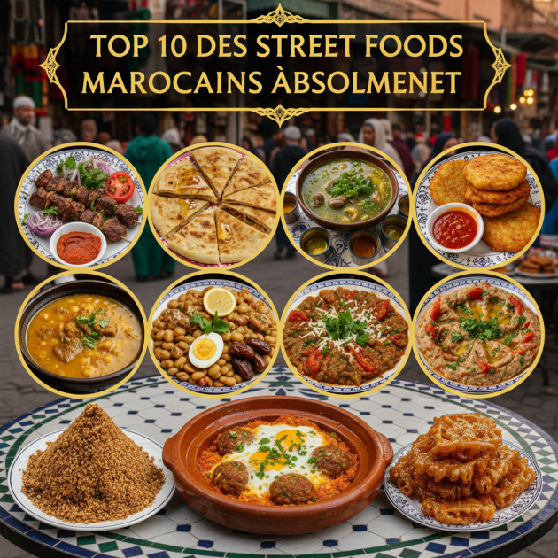 Top 10 des street foods marocains à goûter absolument