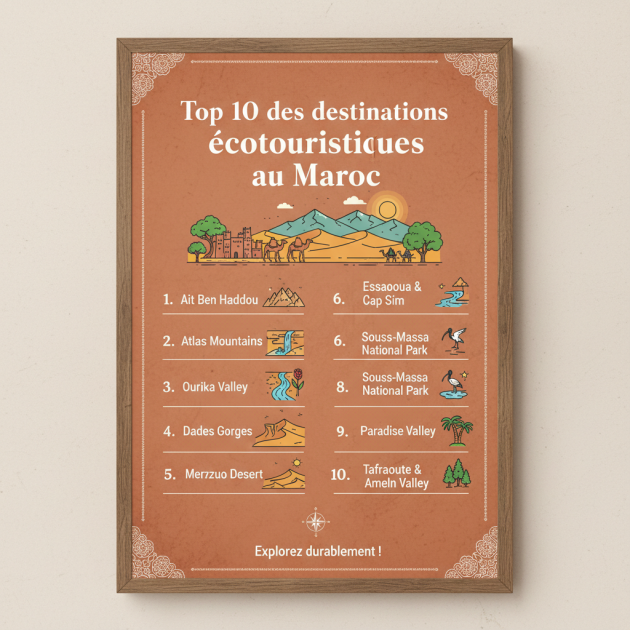 Top 10 des destinations écotouristiques au Maroc