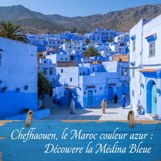 Chefchaouen, le Maroc couleur azur : Découvrez la Médina Bleue