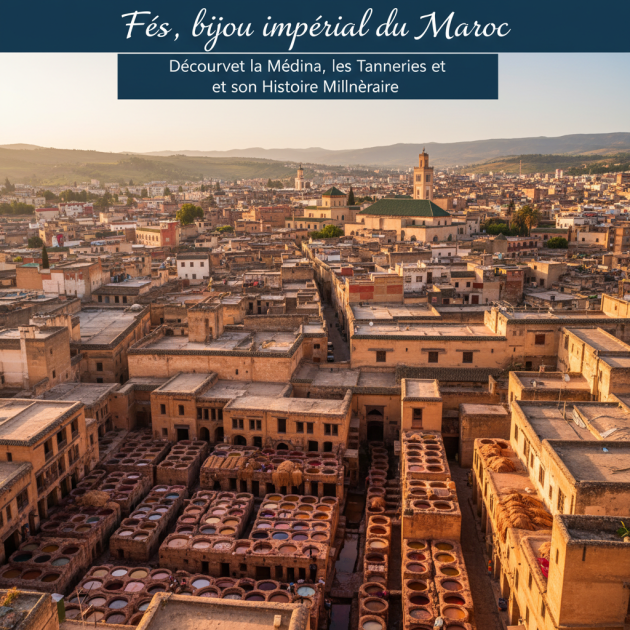 Fès, bijou impérial du Maroc : Découvrez la Médina, les Tanneries et son Histoire Millénaire