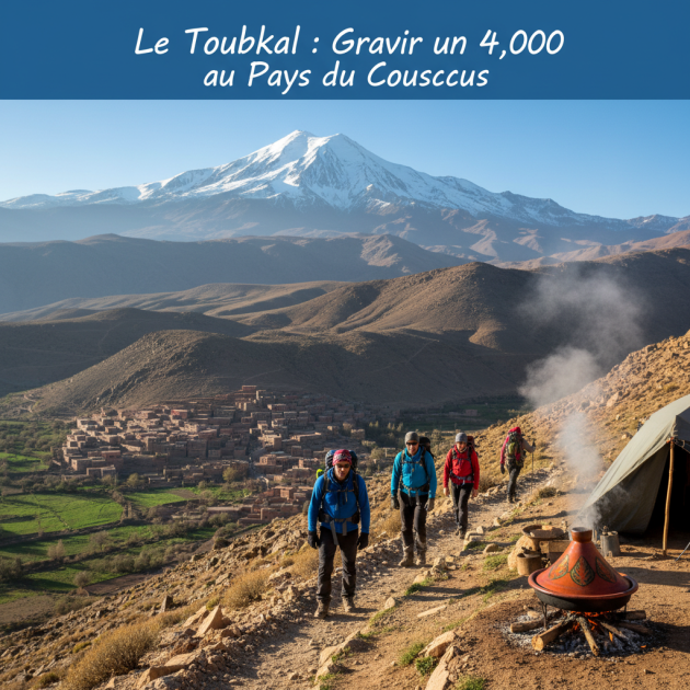 Le Toubkal : Gravir un 4 000 au Pays du Couscous