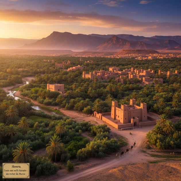 Skoura, l’oasis aux mille kasbahs : un trésor du Maroc