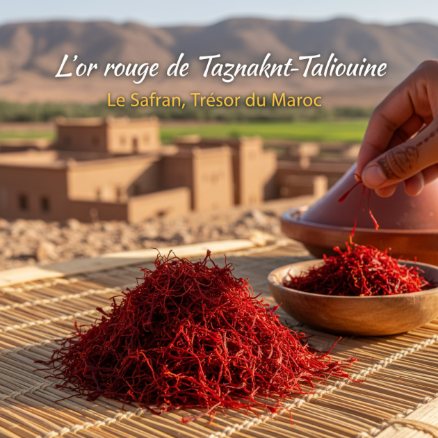 L’or rouge de Taznakht-Taliouine : Le Safran, Trésor du Maroc