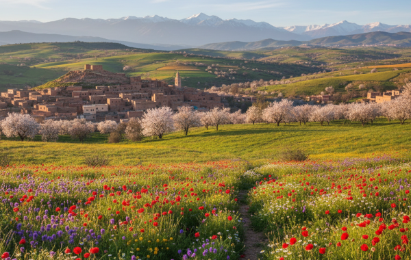Printemps au Maroc : paysages, fleurs et climat idéal