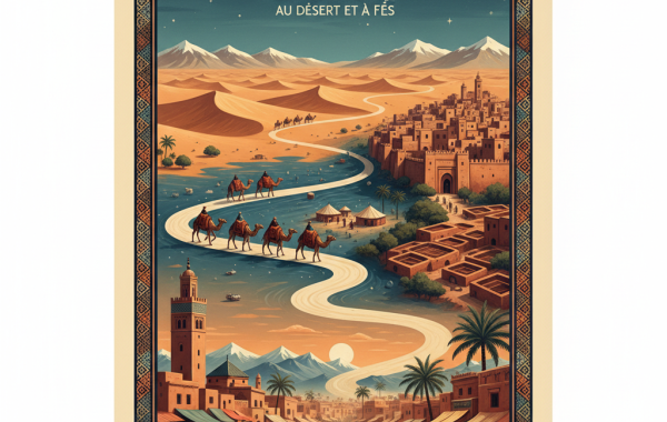 Un Voyage Enchanteur : Itinéraire de Marrakech au Désert et à Fès