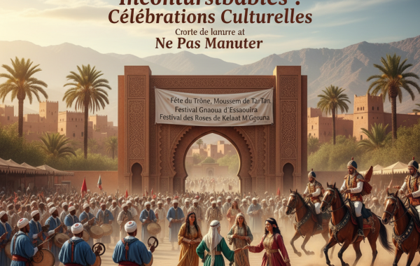 Les Festivals Marocains Incontournables : Célébrations Culturelles à Ne Pas Manquer