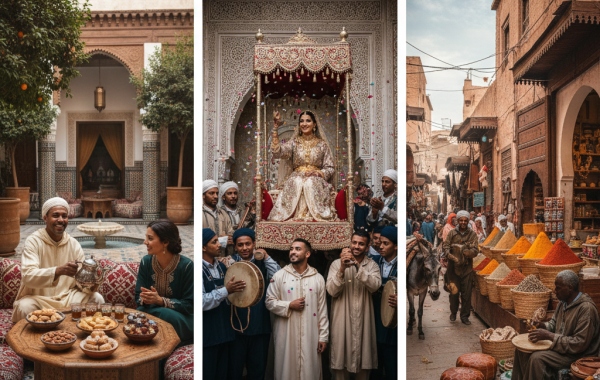 Les Traditions Marocaines Incontournables : Hospitalité, Mariages et Coutumes Locales