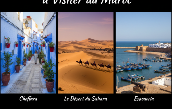 Les Plus Belles Destinations à Visiter au Maroc : Chefchaouen, le Désert du Sahara et Essaouira