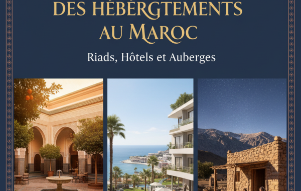 Guide Complet des Hébergements au Maroc : Riads, Hôtels et Auberges