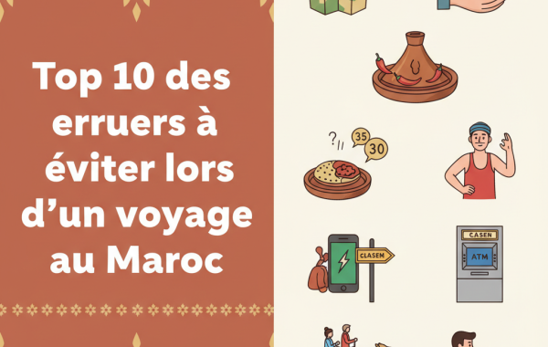 Top 10 des erreurs à éviter lors d’un voyage au Maroc