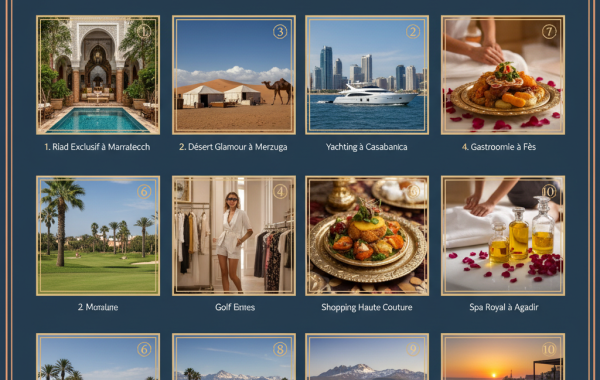 Top 10 des expériences de luxe au Maroc