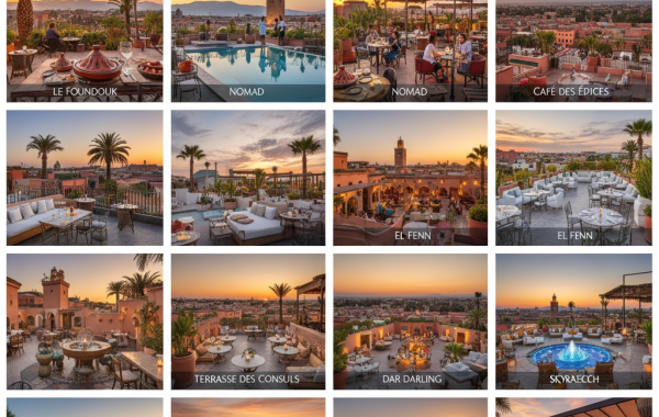 Top 10 des restaurants avec vue à Marrakech : Rooftops et panoramas inoubliables