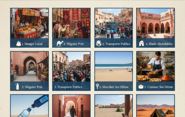 Top 10 des conseils pour économiser lors d’un voyage au Maroc