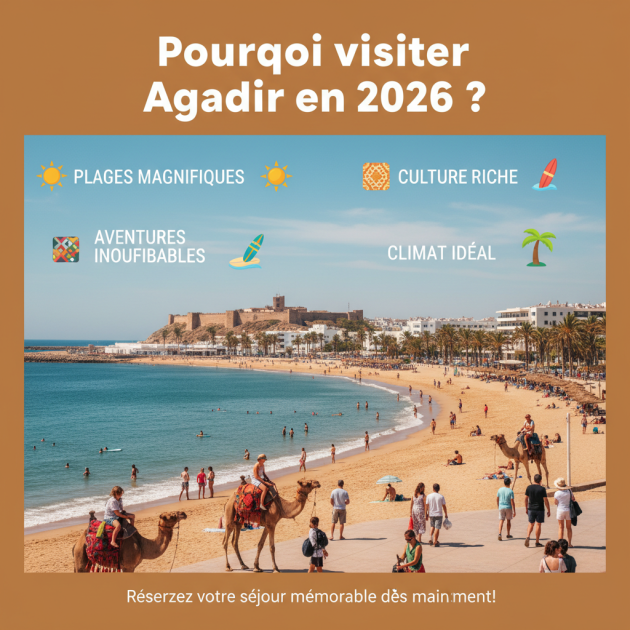 Pourquoi visiter Agadir en 2026 ?