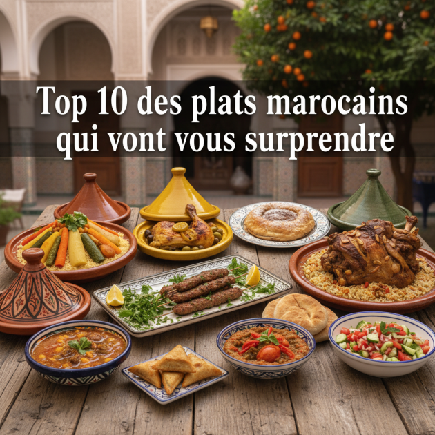 Top 10 des plats marocains qui vont vous surprendre
